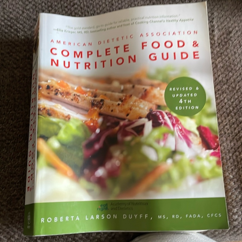 American Dietetic Association, Complete Food & Nutrition Guide paperback book
